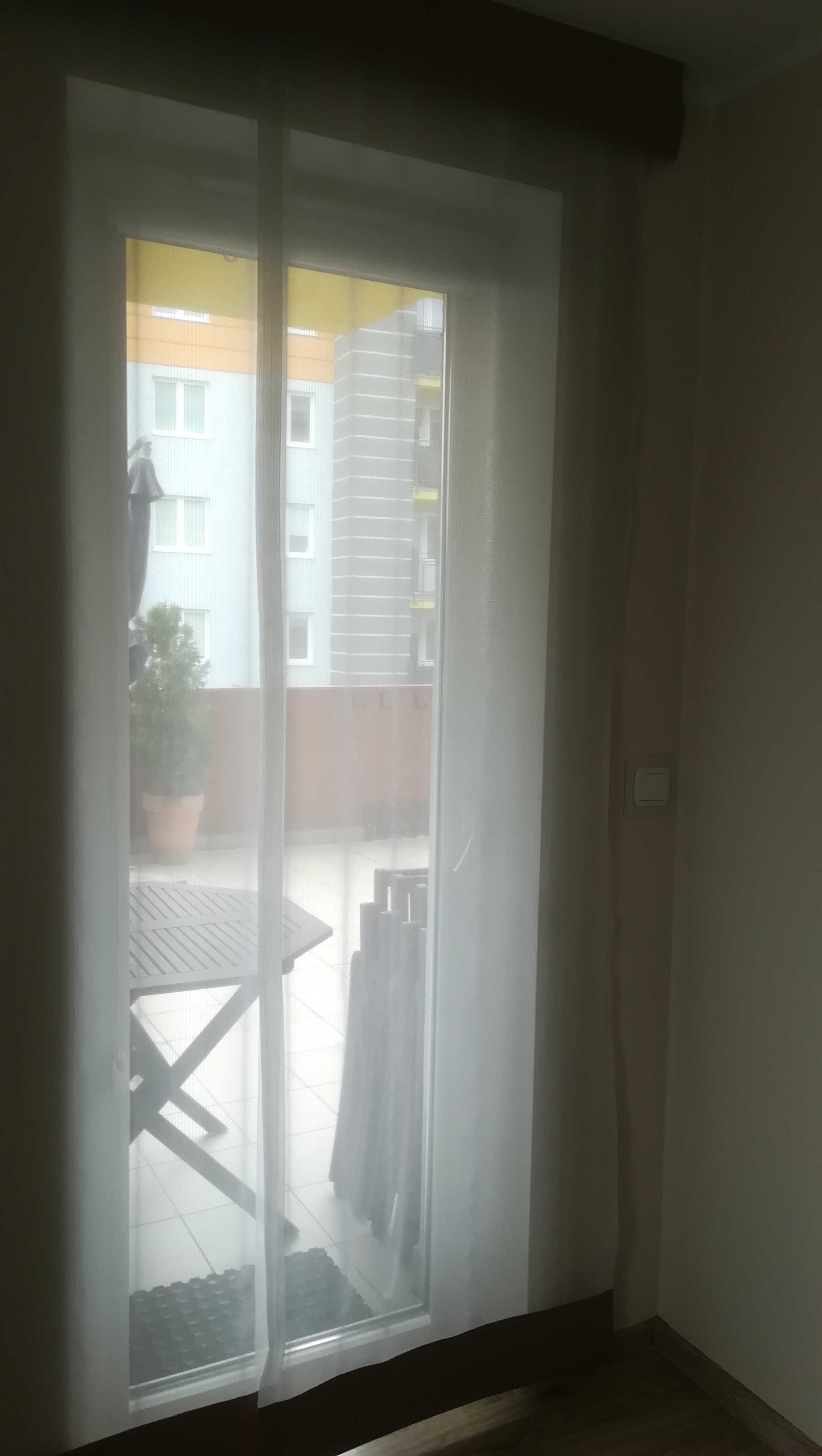 firany komplet ( ekrany) 8 szt plus górne materiałowe listwy