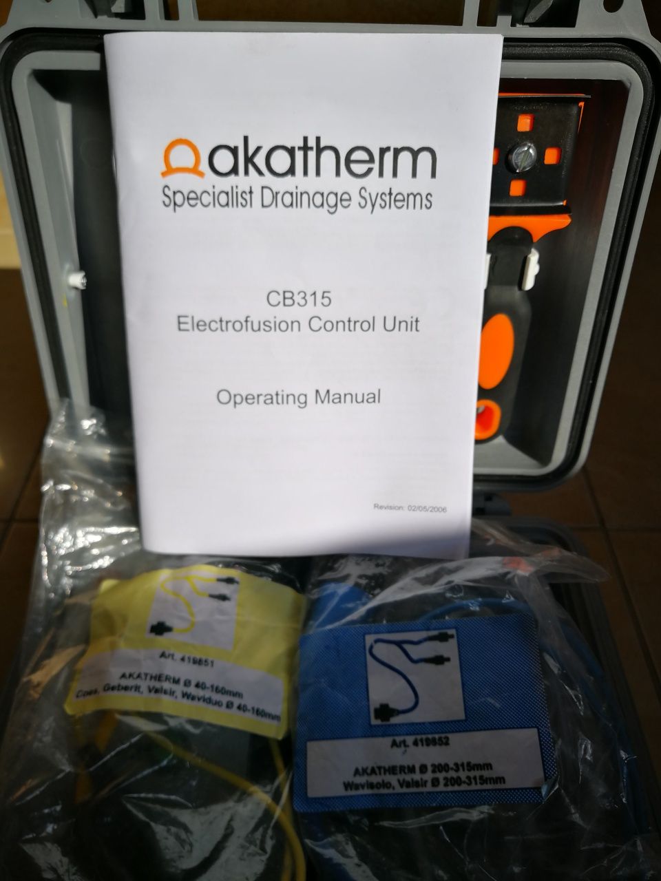 Аппарат электромуфтовой сварки akatherm cb315