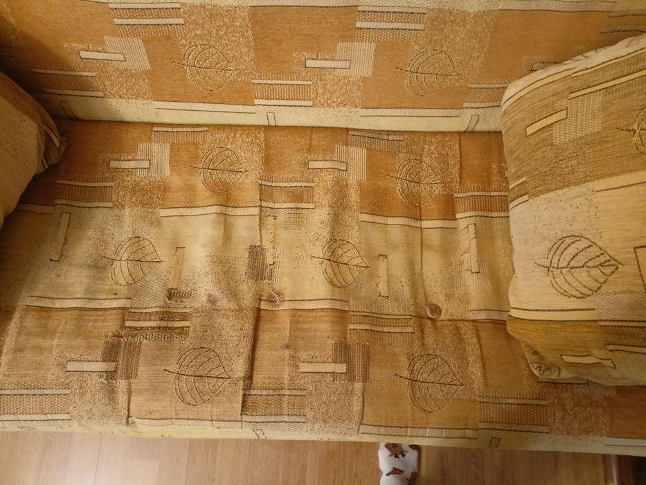 Kanapa i fotel wypoczynkowy