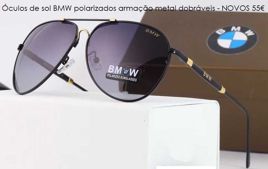 Óculos de sol BMW polarizados vários modelos - NOVOS - Desde 38€