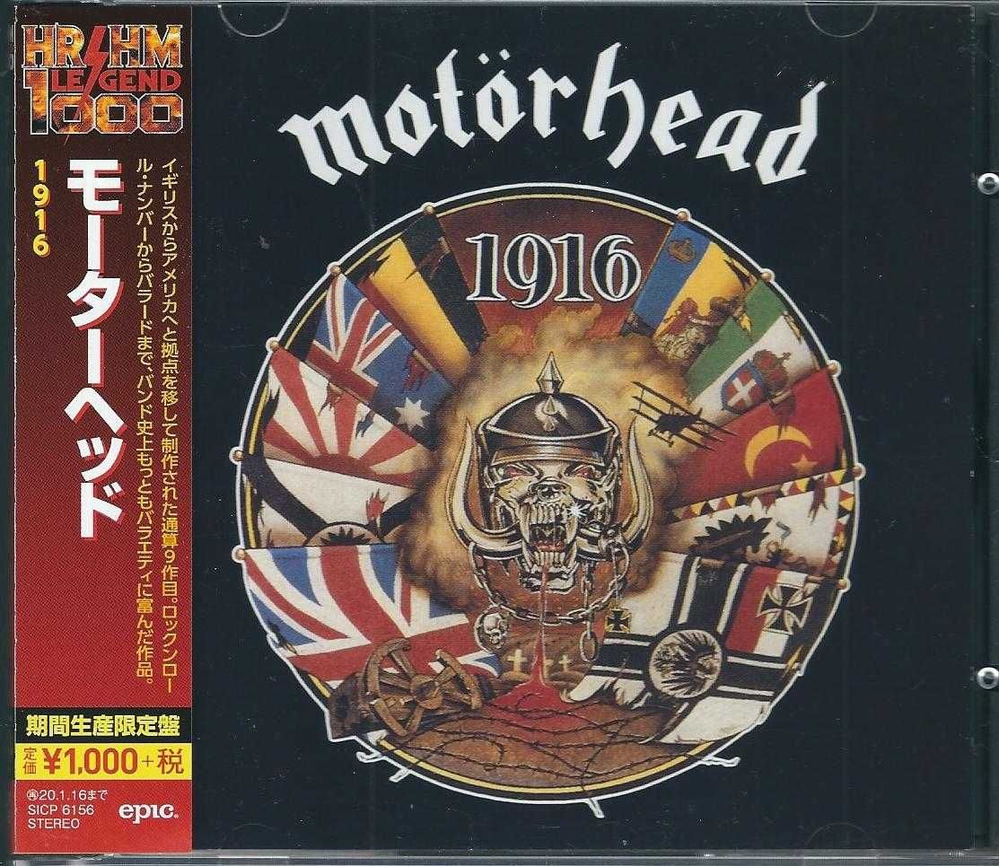 CD Motörhead - 1916 (Japan 2019) (Epic)