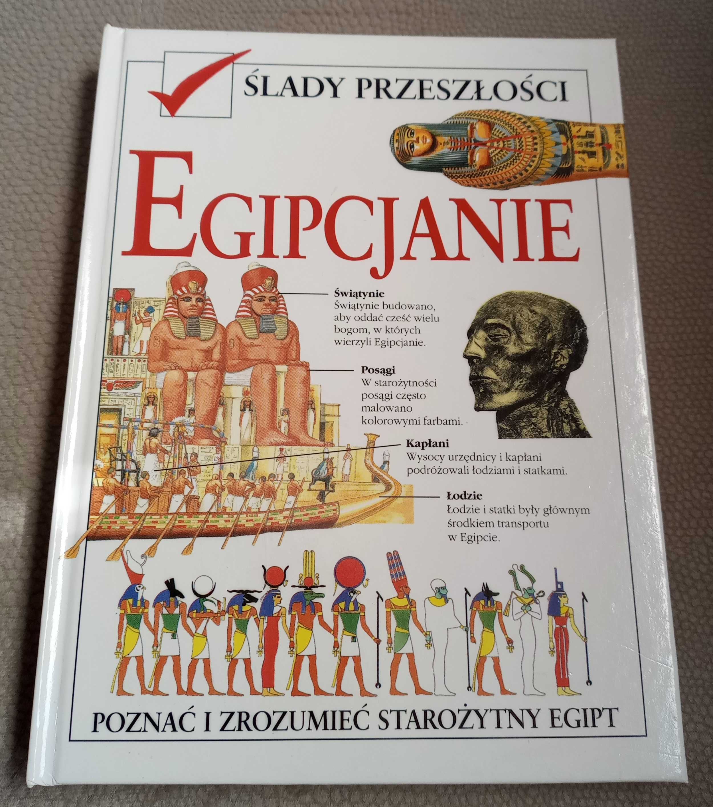 "Ślady Przeszłości" Rzymianie, Egipcjanie, Grecy - 3 książeczki