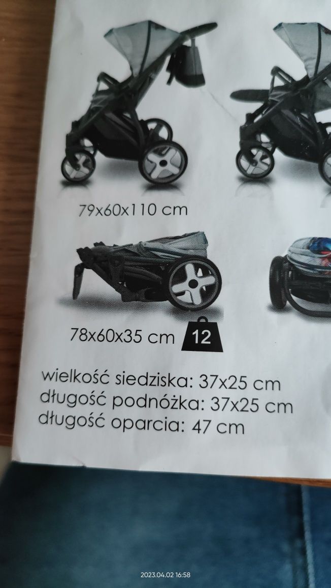 Wózek spacerówka