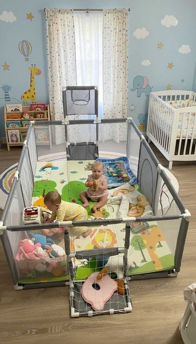 Манеж дитячий, детский манеж, игровая детская площадка/манєж,сухий бас