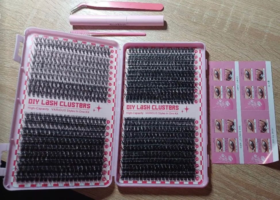 Накладні вії пучки