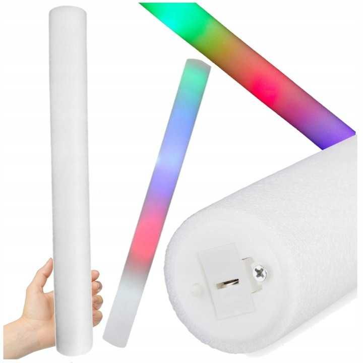 10x pałka piankowa świecąca led świetlna party