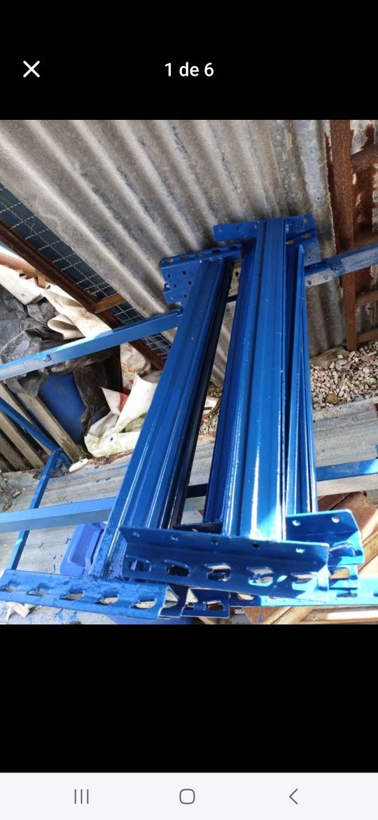 Prateleiras metalicas galvanizadas