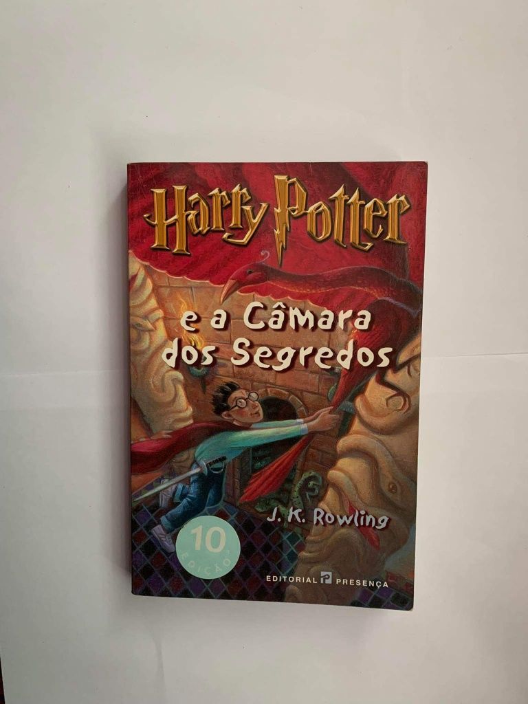 Livros Harry Potter do 1 ao 3