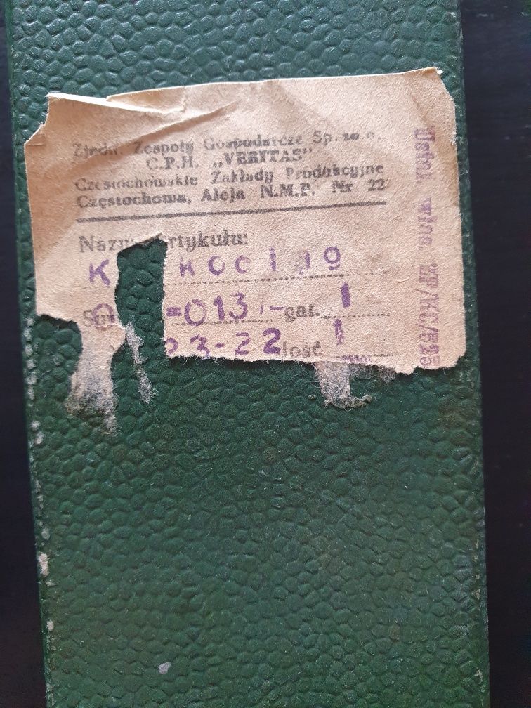 Otwieracz do wina korkociąg veritas Warszawa PRL