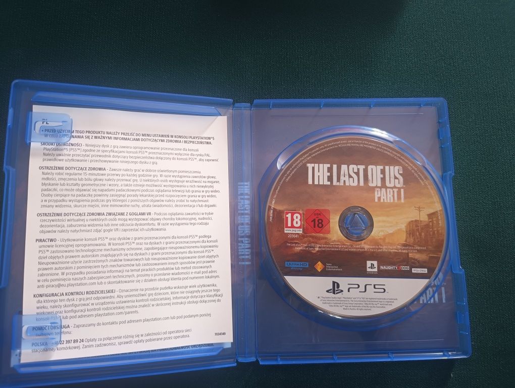 The Last of US Part1 PS5 wysyłka