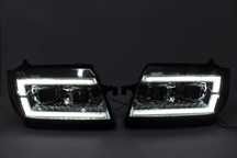 Lampy przednie przód VW CRAFTER II 17+ DRL LED DYNAMICZNE Tuning NOWE
