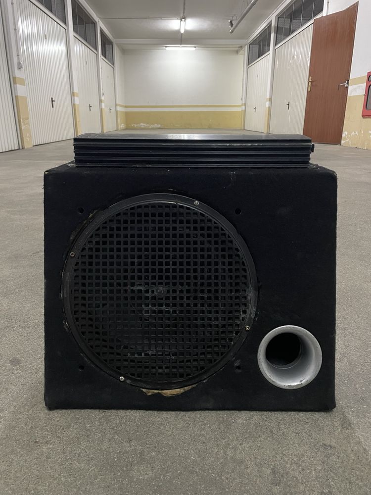 Subwoofer e amplificador 1300w+750w