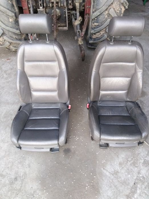 Siedzenia a4 b6 b7 s4 kombi skórzane boczki komplet Zobacz!