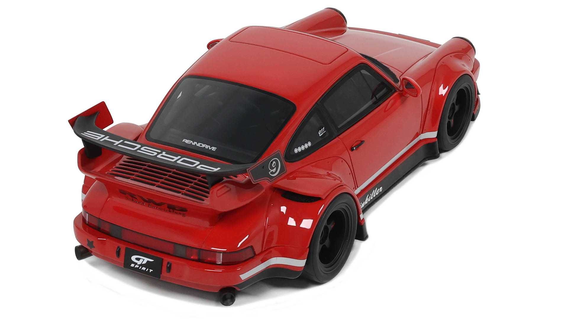 1:18 GT Spirit Porsche 911 (964) RWB Rauh-Welt Body Kit Painkiller red
