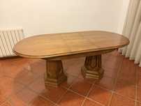 Mesa de jantar, madeira maciça