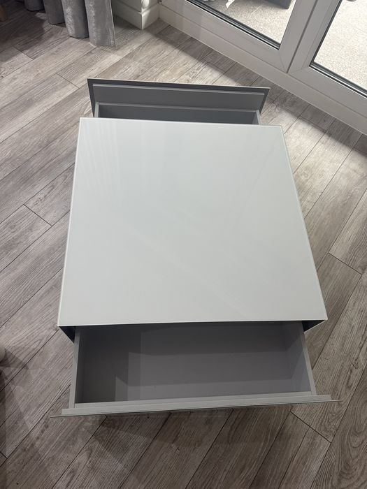 Stolik kawowy biały Kler Modena -Munari