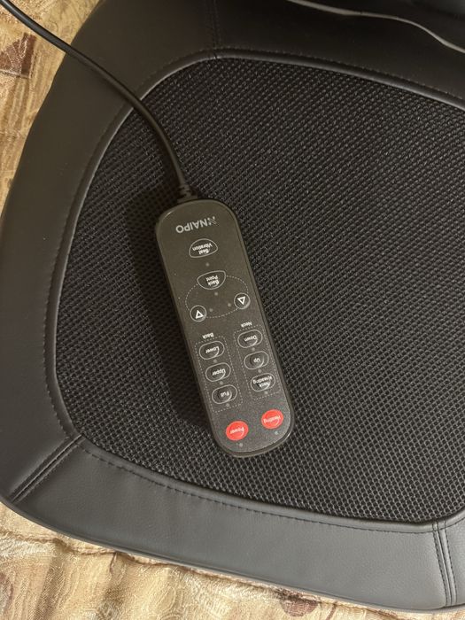 Масажер для тіла Naipo MGBK-C2030 масажна накидка з підігрівом