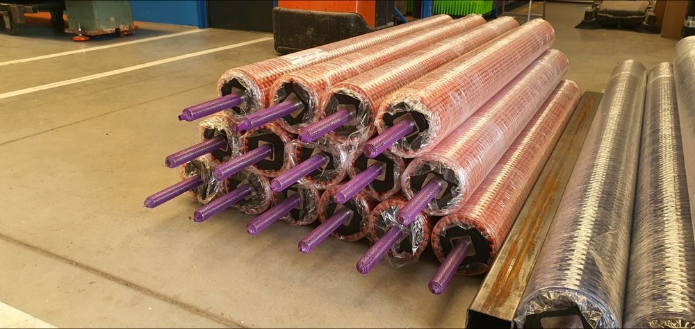 Szczotka z wałem do szczotkarki warzyw, myjka, płuczka | OD PRODUCENTA