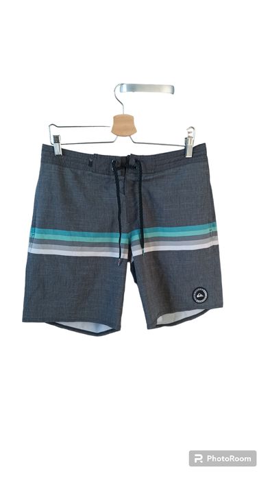 Kąpielówki męskie szare krótkie boardshorty Quick Silver
