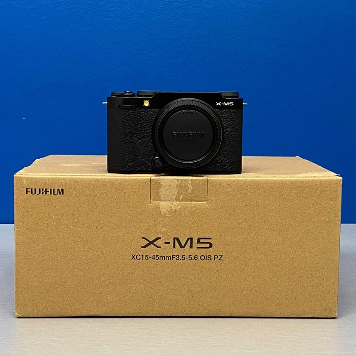 Fujifilm X-M5 (Corpo) - 26.1MP - NOVA - 3 ANOS DE GARANTIA