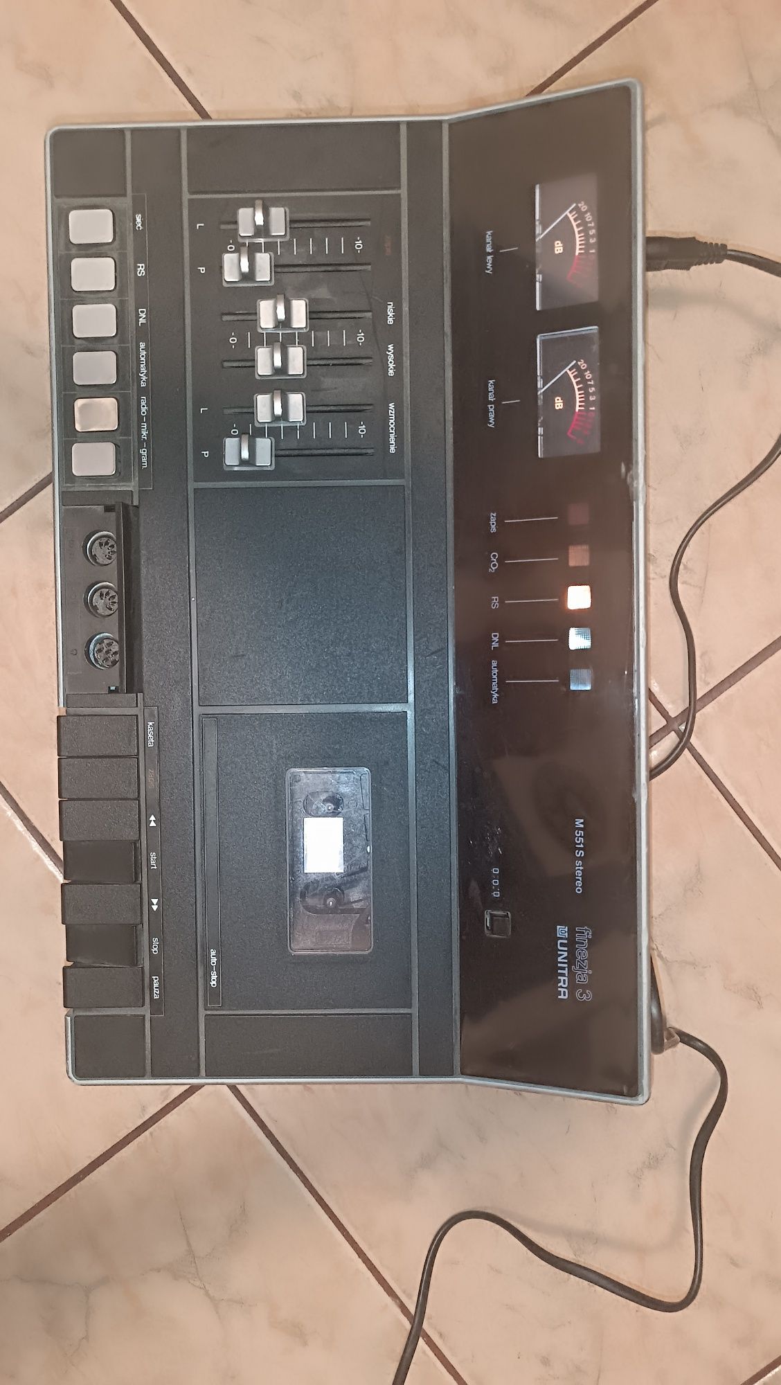 Magnetofon UNITRA Finezja3