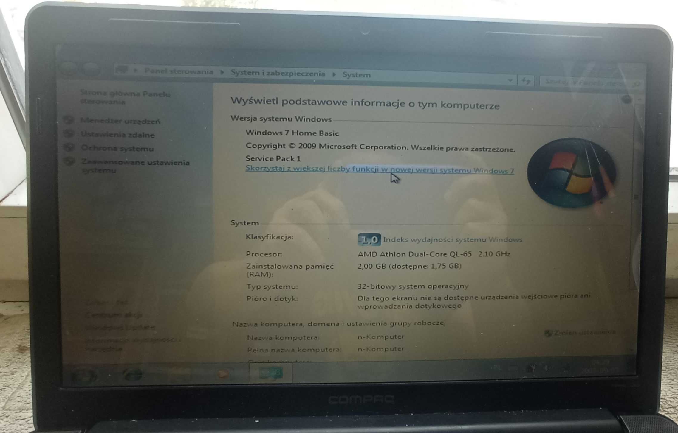 płyta główna HP CQ50 CQ60 CQ70 G50 G60 G70 z procesorem i pamięciami