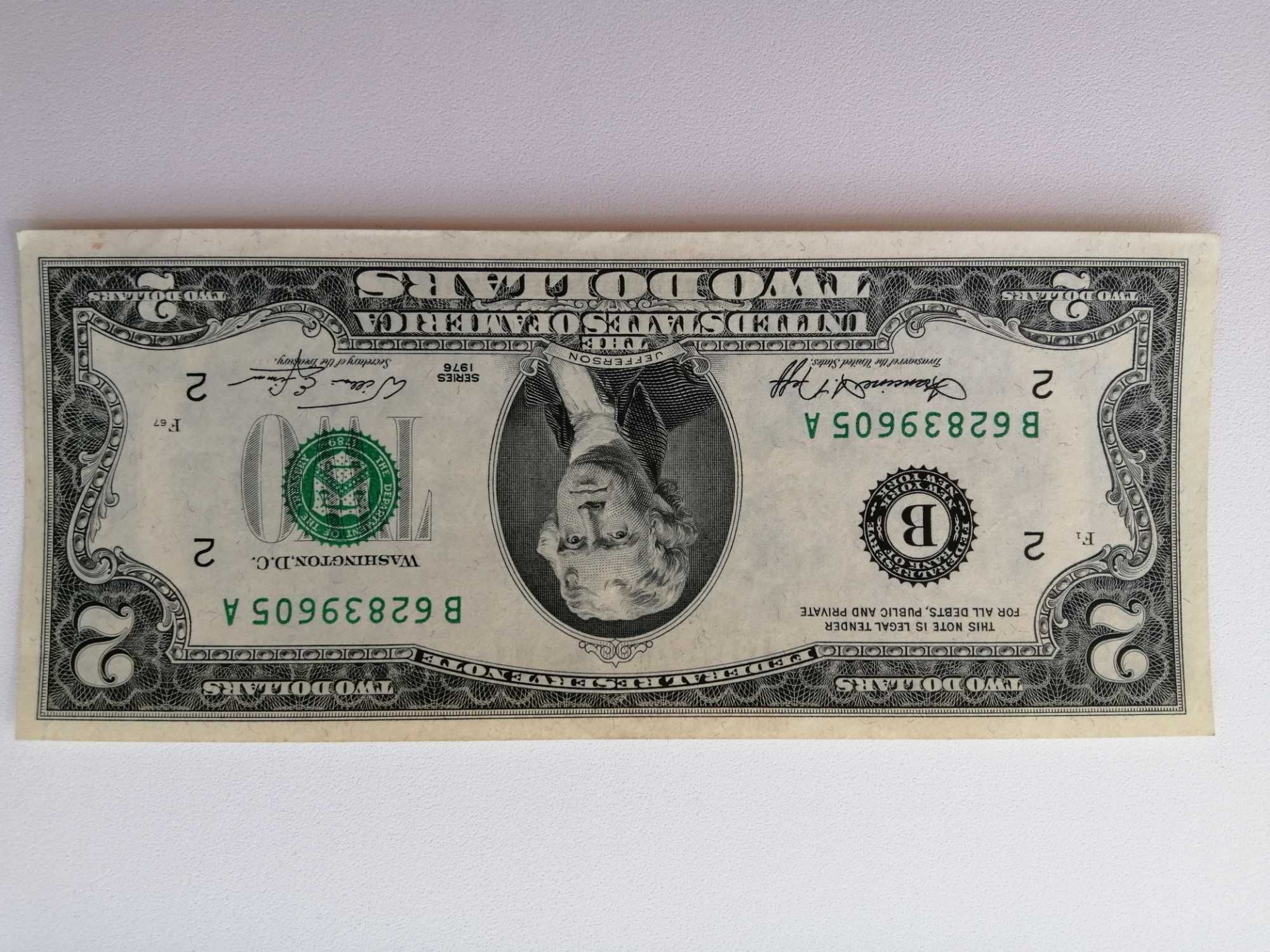 Банкнота 2 долари США