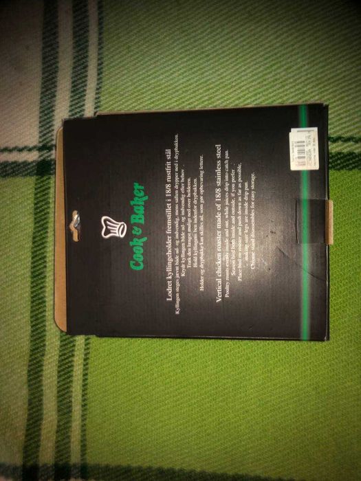 розкладний гриль для курки Antcher з нержавіючої сталі