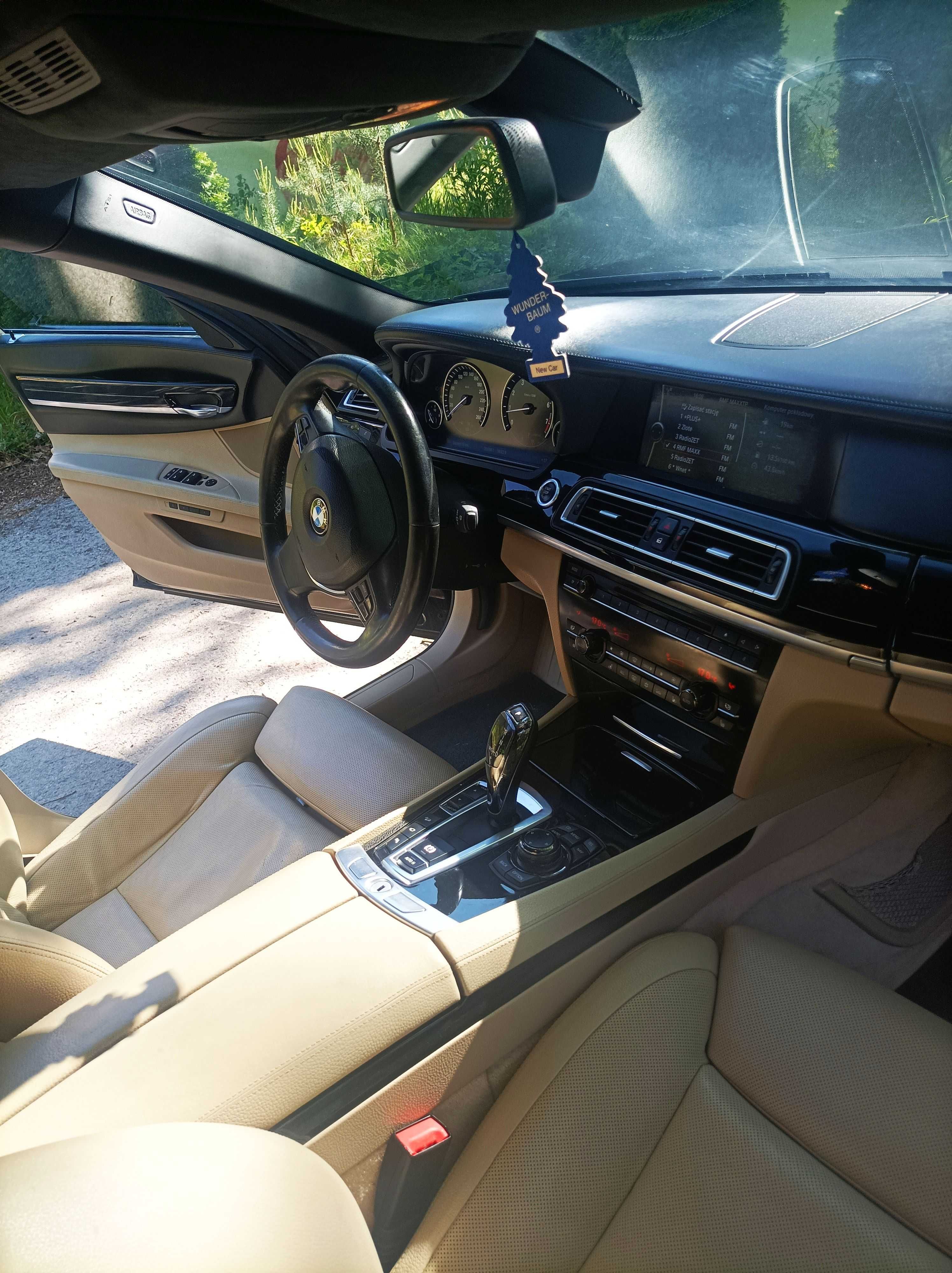 BMW 7-KA 750 sal. PL bezwypadek super stan zamiana 2010r 410 KM 4X4