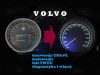 VOLVO: Język PL, konwersja USA-PL, kodowanie. Diagnostyka VIDA ONLINE