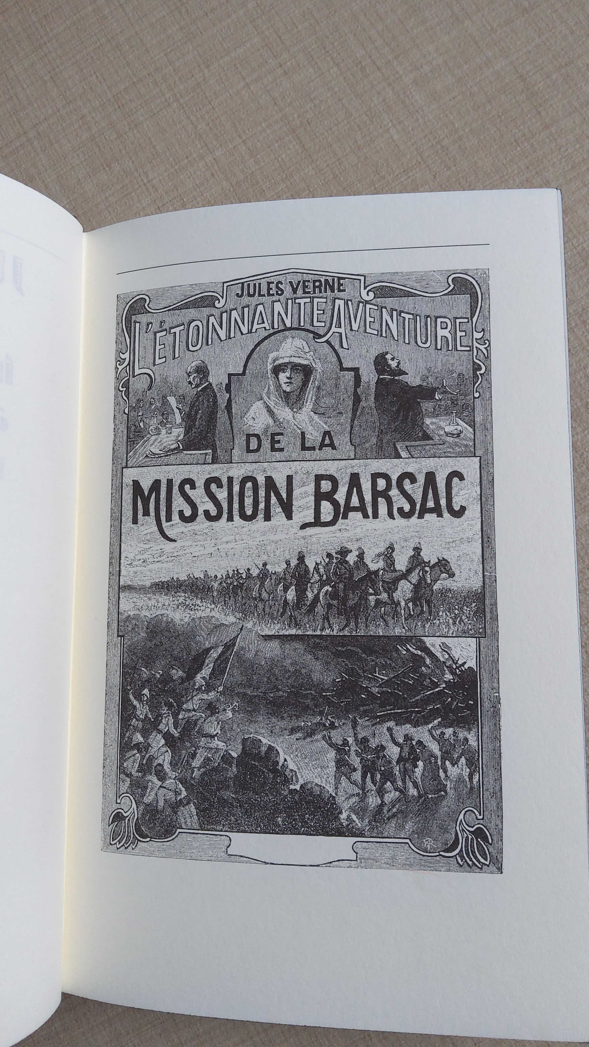 Julio Verne La impresionante aventura de la misión Barsac hiszpański