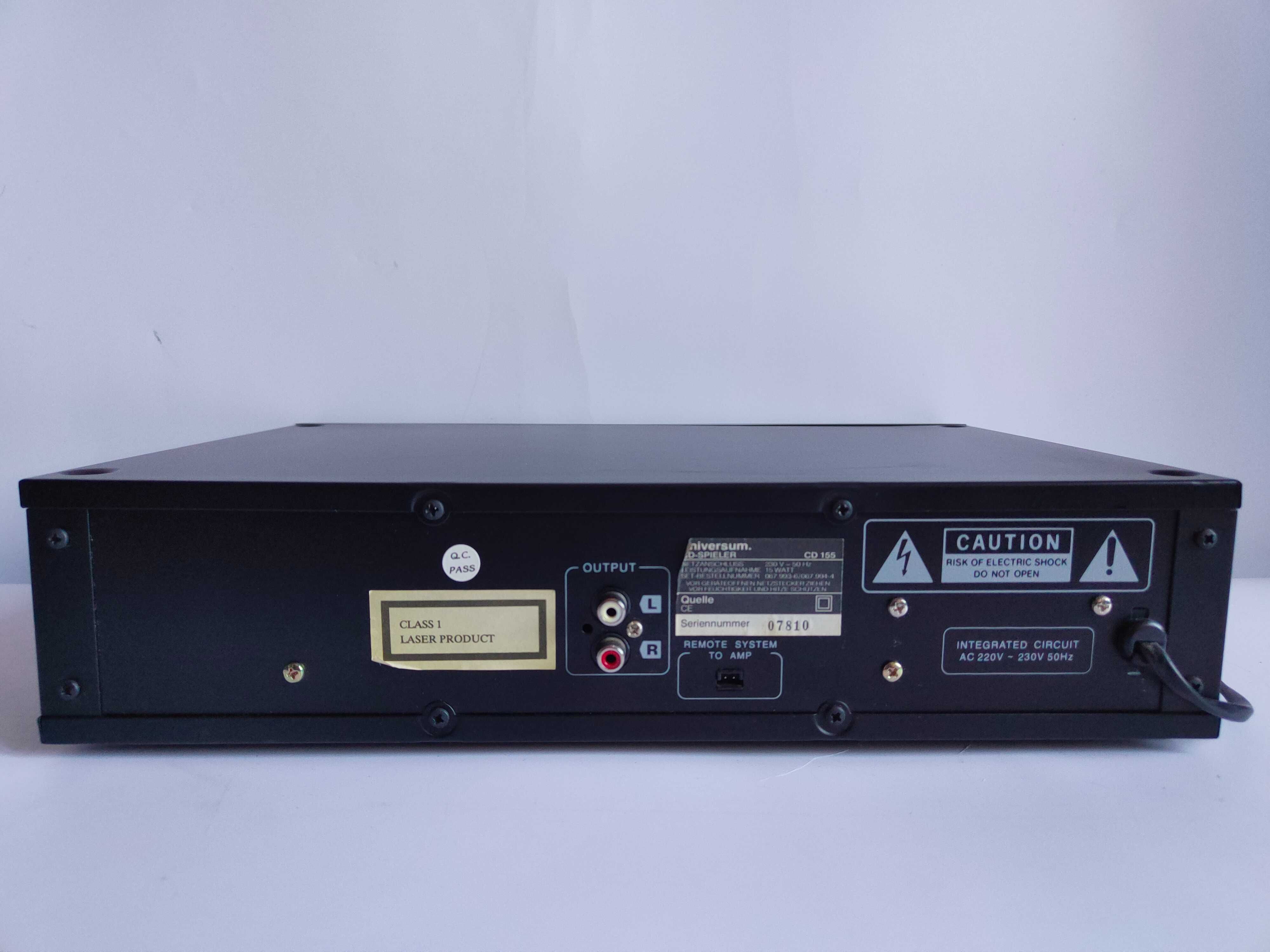 Odtwarzacz CD Universum CD-155 uszkodzony