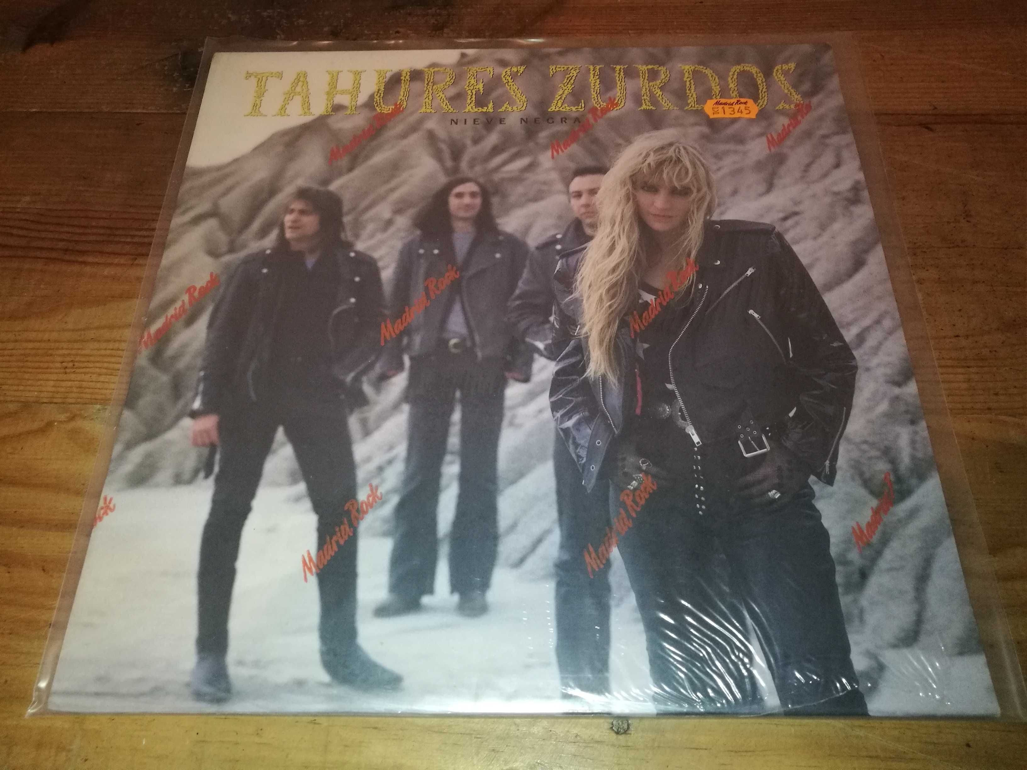 TAHURES ZURDOS - Nieve Negra (Ed Espanhola - 1991) LP