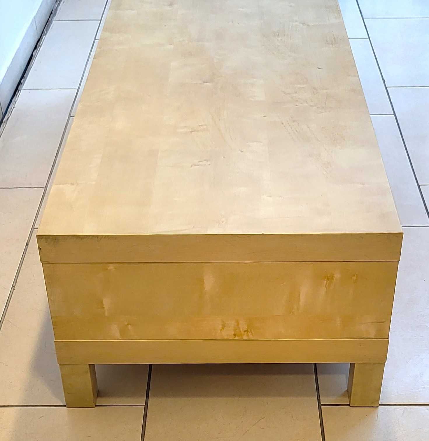 IKEA LACK ława stół stolik pod TV 55 na 150 cm jasny 2 szt TRANSPORT