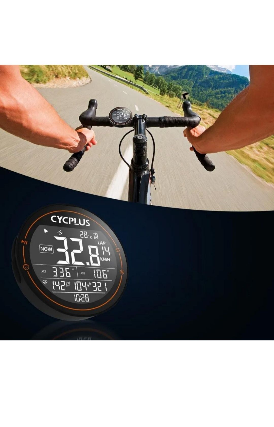 Беспроводной велокомпьютер CYCPLUS M2