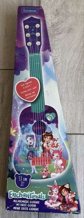 Gitara Lexibook  Enchantimals 53 cm + mini przewodnik