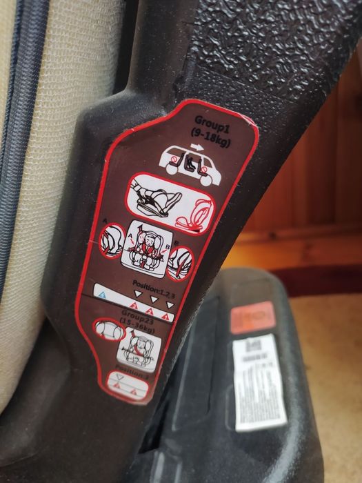 Дитяче автокрісло El Camino STEP ME-1017 (0-36 кг)