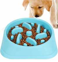 Miska spowalniająca jedzenie dla psa kota duża 20 cm