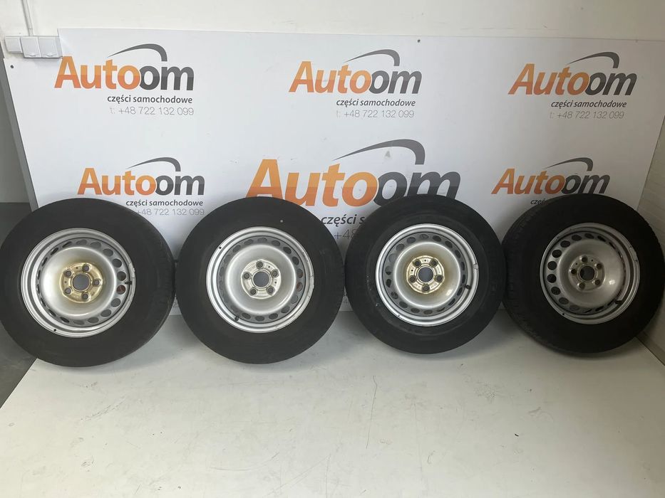 FELGI STALOWE 16&#039;&#039; ORYGINAŁ VW CRAFTER 6,5Jx16H2 ET60 2NO601027, 2160963
