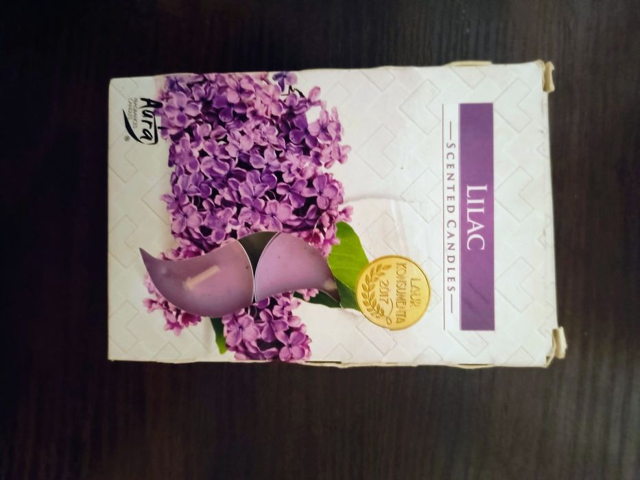 Świece Zapachowe Tealighty AURA LILAC (Bez)