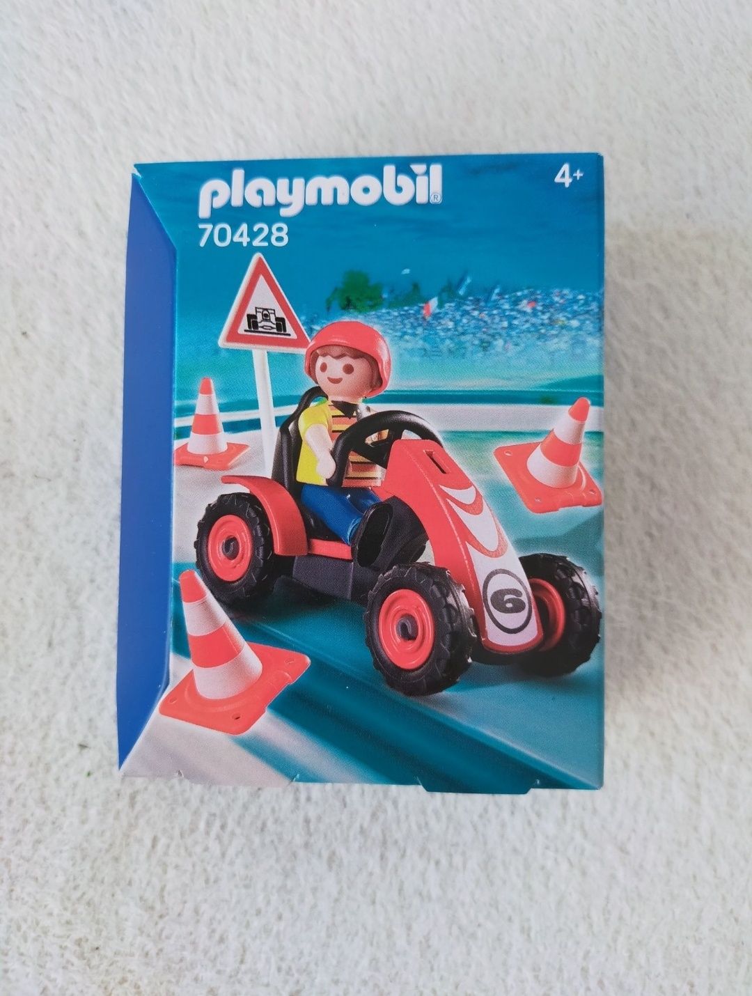 KLOCKI PLAYMOBIL 70428 Wyścigi gokartami okazja tanio