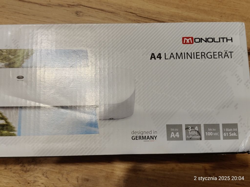Laminator monolith