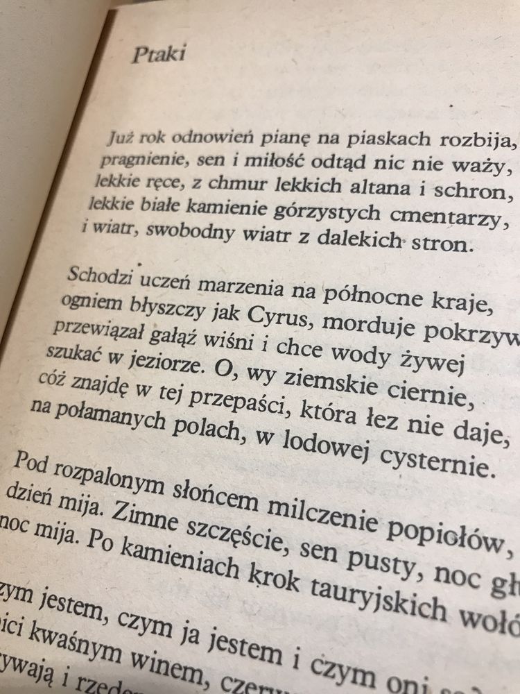 Miłosz wiersze zbiór poezji od 1936 do 1963 roku literatura