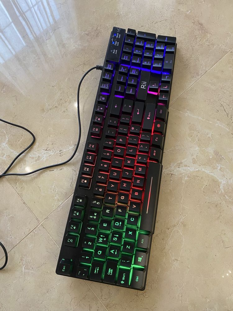 Клавиатура с подсветкой Rii RK100