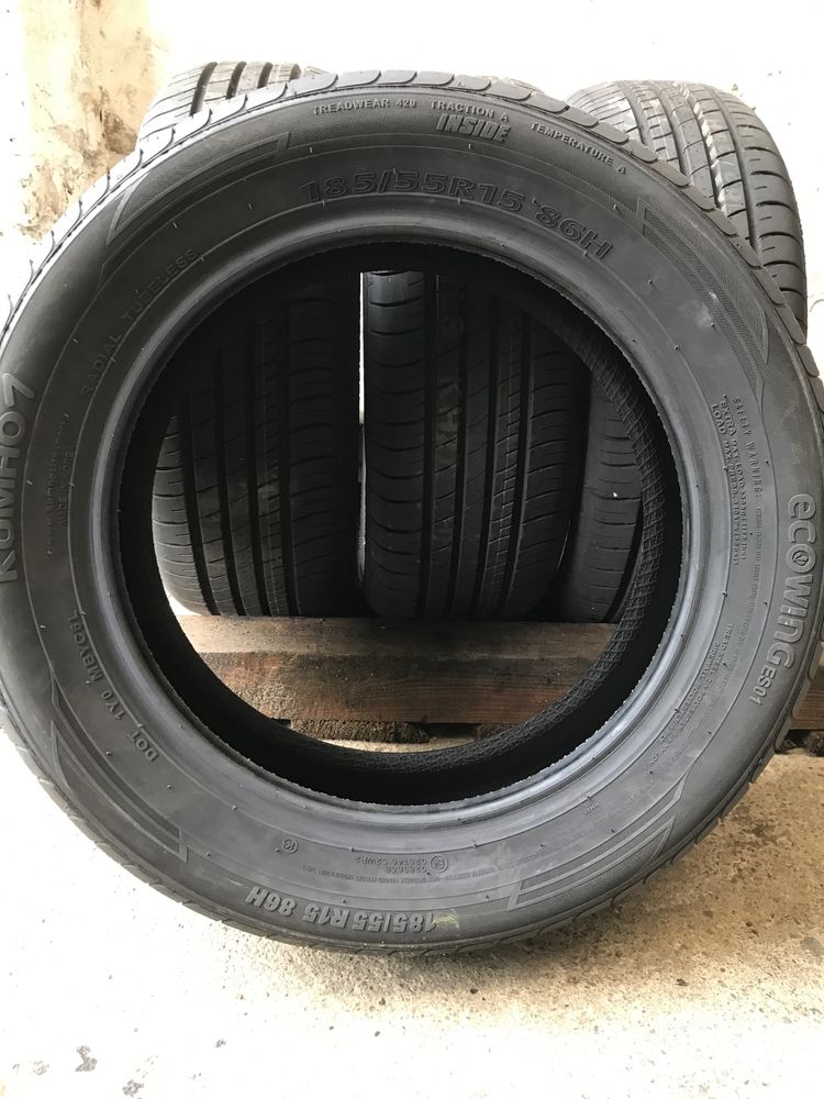 Opony Kumho 185/55/15 Nowe 2023r