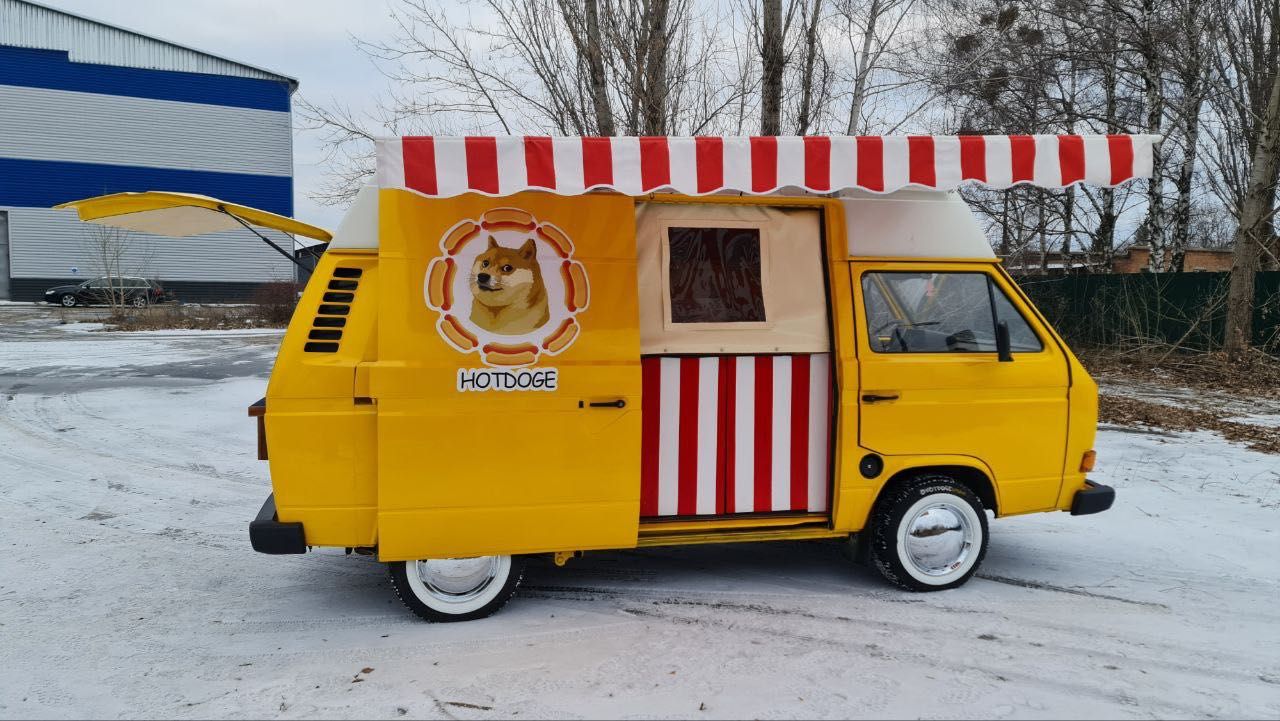 Фудтрак , Volkswagen , фургон , фаст-фуд , food truck, фуд трак