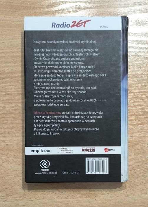 Mons Kallentoft - Ofiara w środku zimy