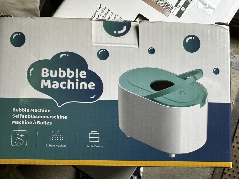 Машина для бульбашок Awefrank, автоматична машина для бульбашок