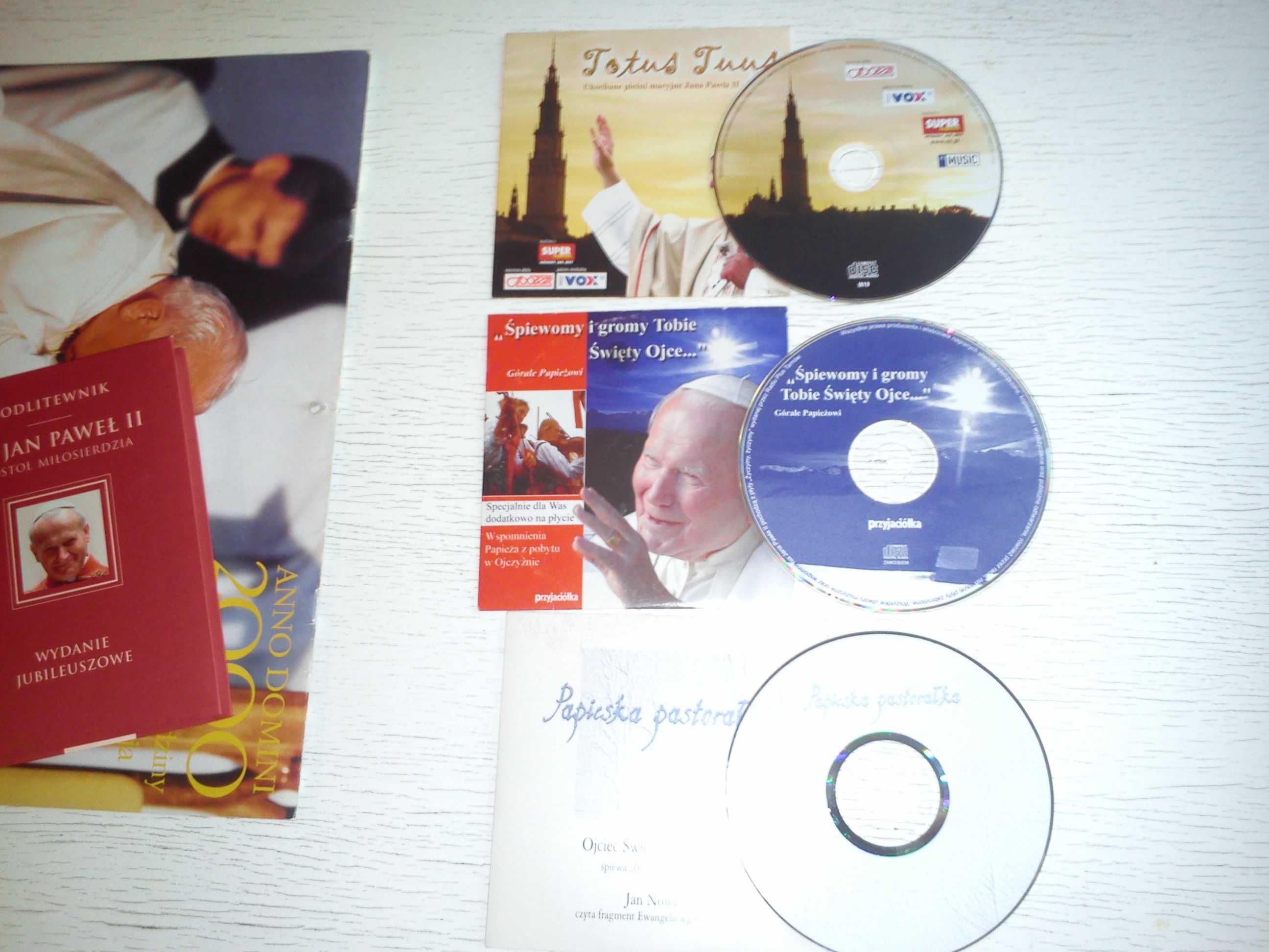 Zestaw Jan Paweł II, 3 CD, Kalendarz, Modlitewnik