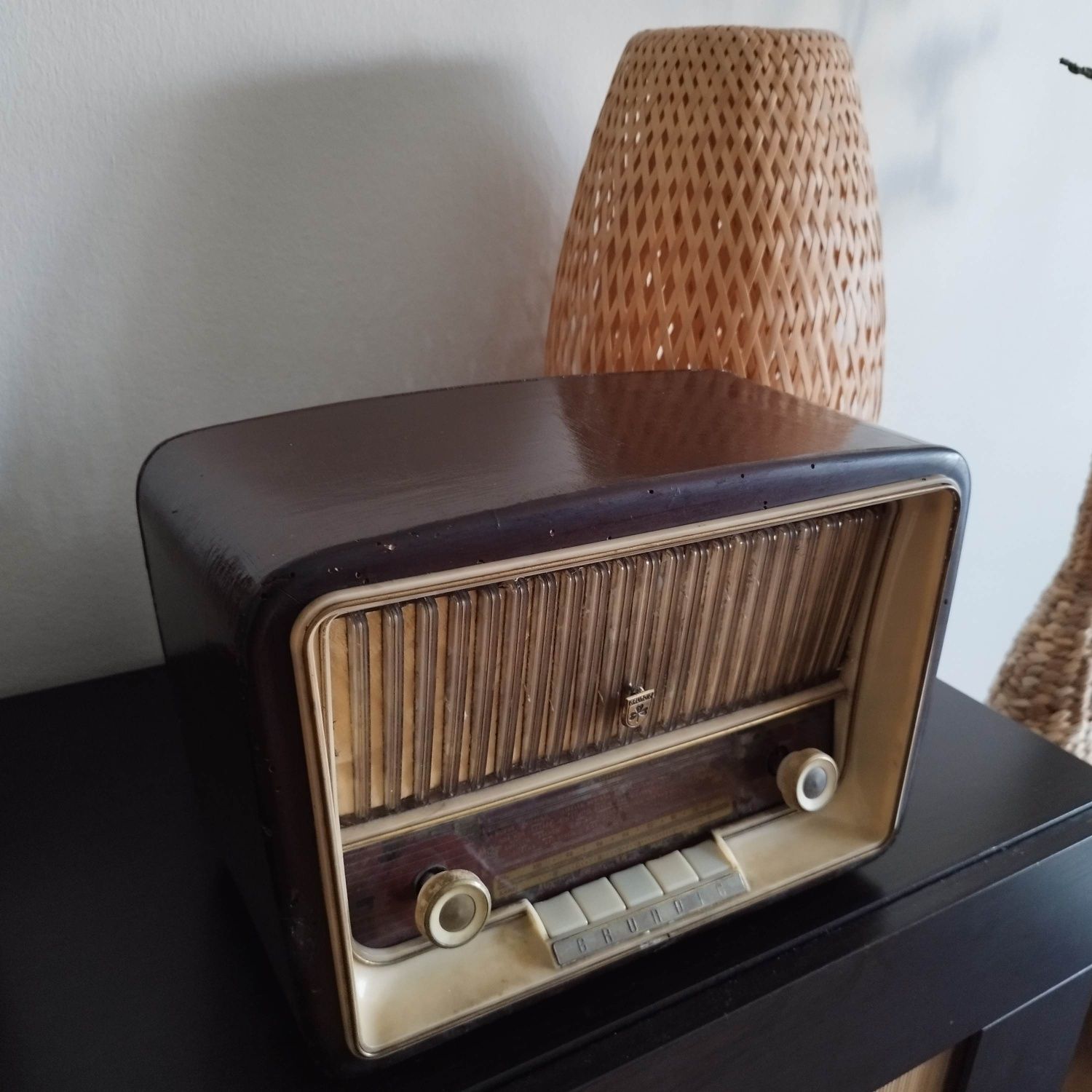 Coluna / Radio antigo bluetooth Grundig